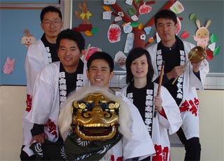 日向橘寿獅子七人衆様（半纏・法被）