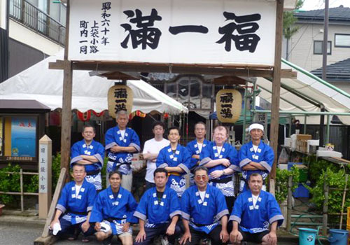 山形県-丑寅虚空蔵菩薩夏祭り実行委員会様（神輿半纏・祭半纏）