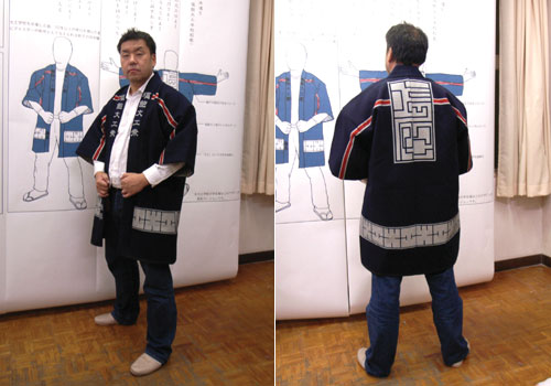 （株）齊藤正轂工房様（刺子半纏・法被）