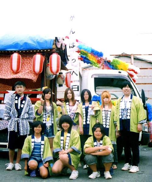 茨城県-油縄子青年会様（祭り半纏・法被）