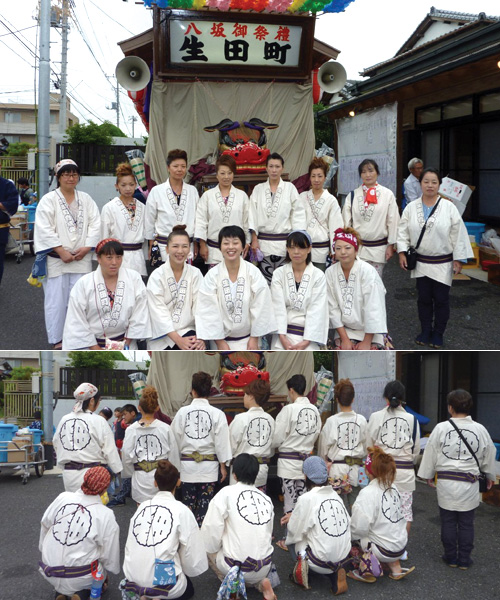 茨城県-生田町子ども育成会様（祭り半纏）