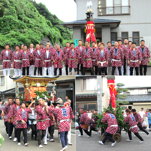 新潟県の渡辺様から神輿半纏のお写真が届きました
