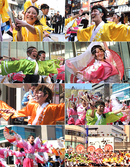 静岡大学お茶ノ子祭々様から衣装のお写真が届きました（2014年3月）