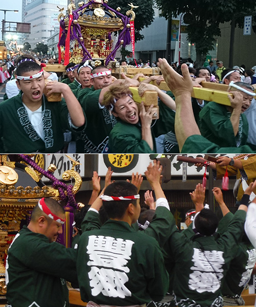 豐郷睦會様の神輿半纏