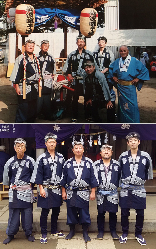 埼玉県の仙波囃子保存会様の神輿半纏