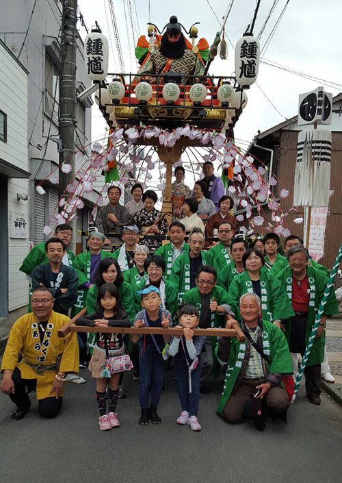 元禄弥様の神輿半纏