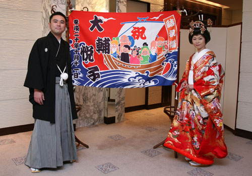 東京都の梶川様の大漁旗