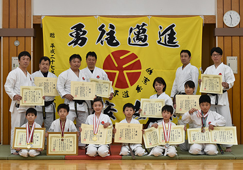 神奈川県の日本空手道糸洲会子安支部様の応援旗
