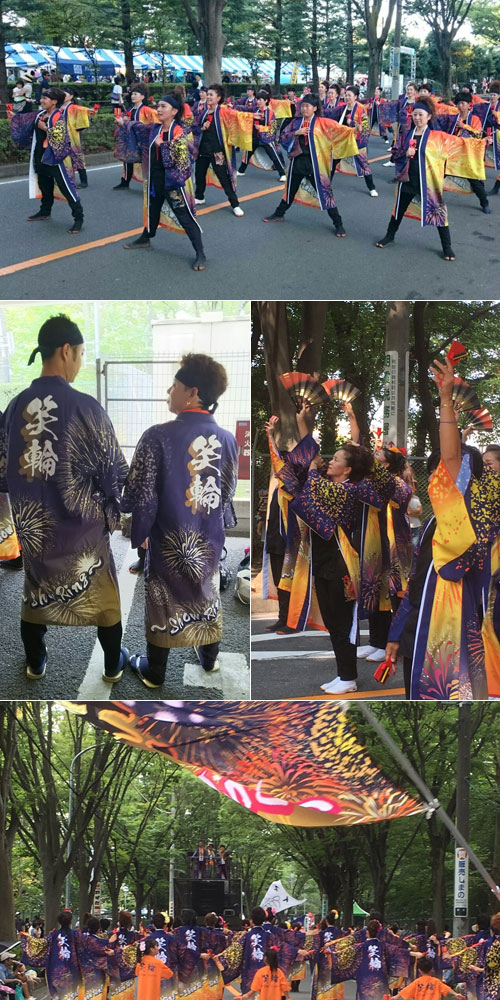 埼玉県の笑輪～ShowRing～様のよさこい衣装と旗