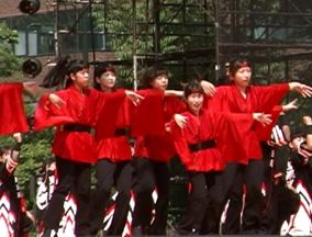 2001年よさこい-鬼楽遊美様-8