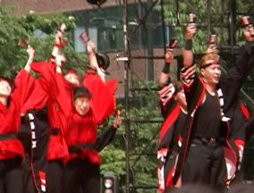 2001年よさこい-鬼楽遊美様-12