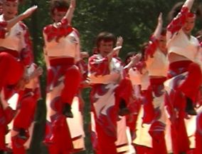2001年よさこい-北の大地様-9