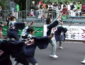2001年よさこい-夜咲恋さむらい士別様-6