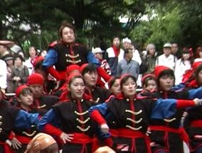 2001年よさこい-根室四島踊り隊様-7