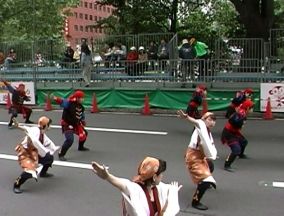 2001年よさこい-根室四島踊り隊様-9