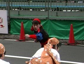 2001年よさこい-根室四島踊り隊様-12