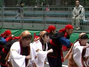 2001年よさこい-根室四島踊り隊様-13