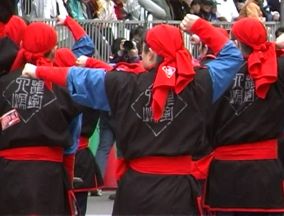 2001年よさこい-根室四島踊り隊様-18