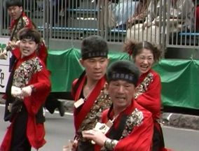 2001年よさこい-最北烈風隊様-4