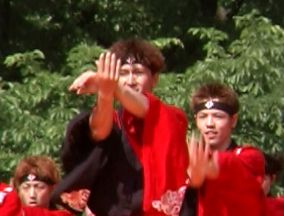 2001年よさこい-華酔組様-8