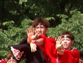 2001年よさこい-華酔組様-5