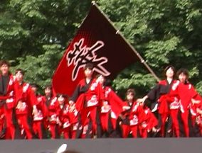 2001年よさこい-華酔組様-6