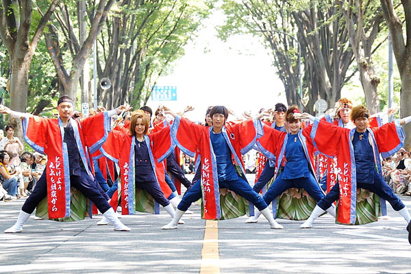 2010年よさこい-朝霞真誠塾様-1