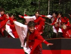 2001年よさこい-百花繚乱様-1