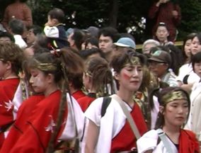 2001年よさこい-百花繚乱様-8