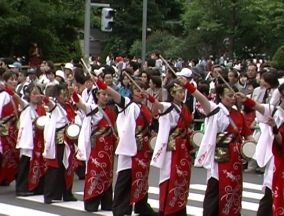 2001年よさこい-百花繚乱様-10