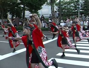 1999年よさこい-北海道（旭川市）-華酔組様-4