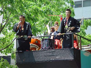 2007年よさこい-華酔組様-3