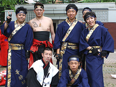 2011年よさこい-旭川華酔組様-1