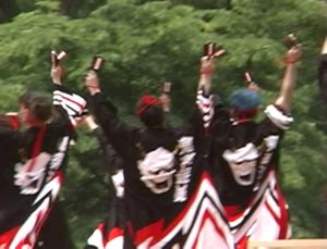 1999年よさこい-北海道（旭川市）-鬼楽遊美様-5