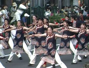 1999年よさこい-北海道（名寄市）-北鼓動なよろ様-7