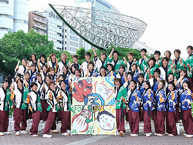 2011年よさこい-浜松学生連鰻陀羅様-1