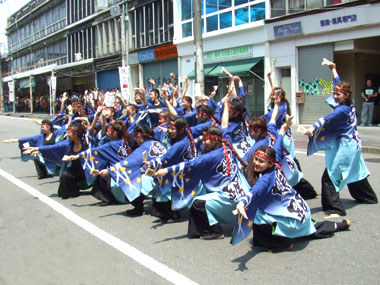 2011年よさこい-愛知淑徳大学よさこい探究会「鳴踊」様-1