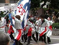 2002年よさこい-北海道（旭川）-北辰乱舞様-3