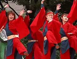 2002年よさこい-ひがしかぐら-東神酔華の舞様-12