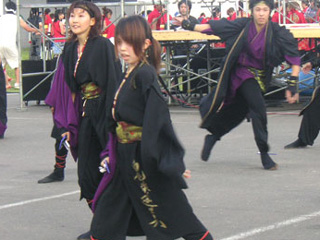 2005年よさこい-鬼楽遊美様-3