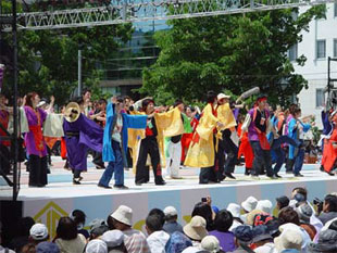 2007年よさこい-大阪人間科学大学-烈輝様-6