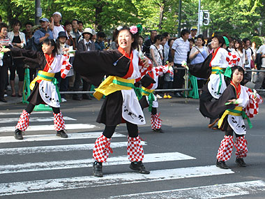 2011年よさこい-祭援隊しらたき様-5