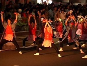 1999年よさこい-北海道（士別市）-夜咲恋さむらい士別様-3