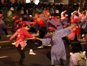 1999年よさこい-北海道（士別市）-夜咲恋さむらい士別様-5