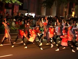 1999年よさこい-北海道（士別市）-夜咲恋さむらい士別様-8
