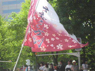 2007年よさこい-夜咲恋さむらい士別with三好町様-13