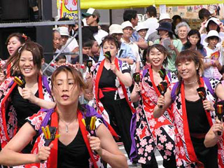 2004年よさこい-秋田県-SHAKA-US様-3