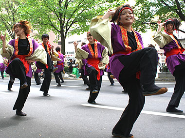 2011年よさこい-佛教大学よさこいサークル紫踊屋様-14