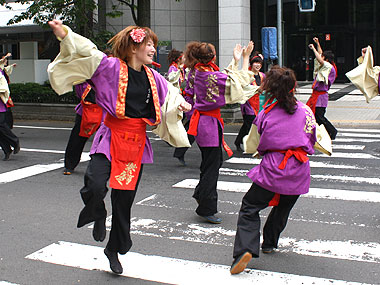 2011年よさこい-佛教大学よさこいサークル紫踊屋様-18