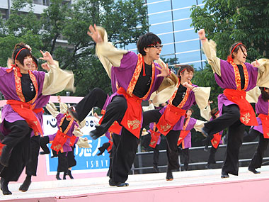 2011年よさこい-佛教大学よさこいサークル紫踊屋様-2